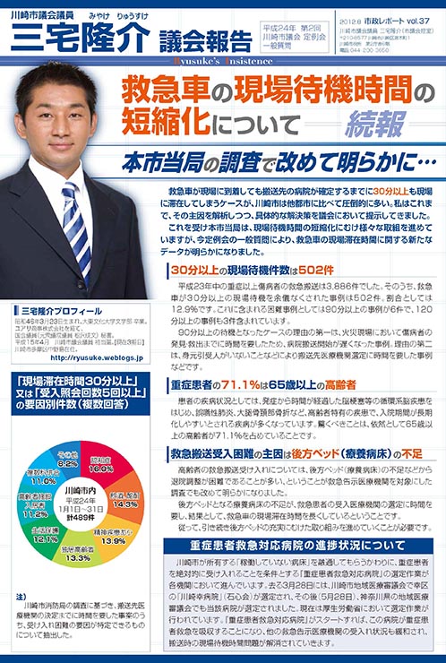 市政レポートVol.37